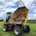 Wacker Neuson DW60-2 6T Swivel Dumper cw Cab - 229hrs
