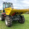 Wacker Neuson DW60-2 6T Swivel Dumper cw Cab - 229hrs
