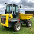 Wacker Neuson DW60-2 6T Swivel Dumper cw Cab - 229hrs
