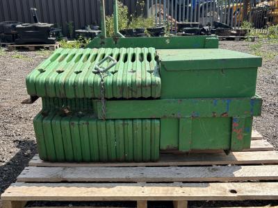 John Deer 14x 50kg Slab Weights